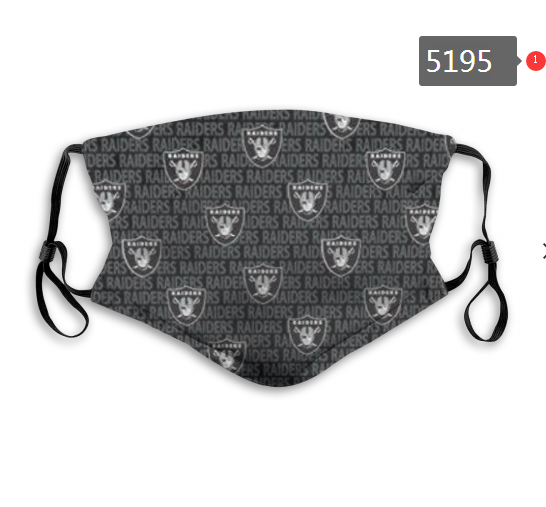 NFL Oakland Raiders #1 Dust mask with filter